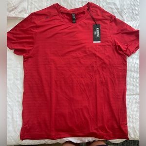 NWT Rhone Swift Short Sleeve Size XL Red